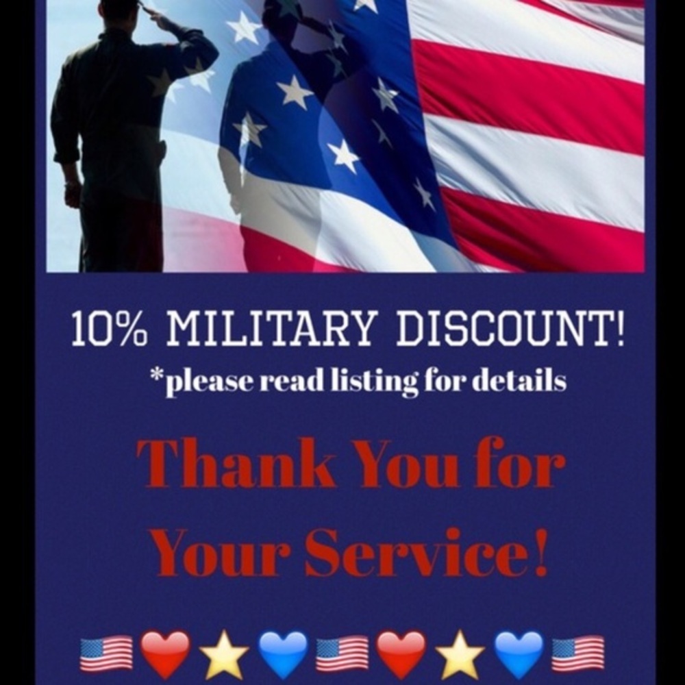 ❤🌟🇺🇸Military Discount🇺🇸🌟❤